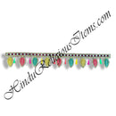 Velvet Multicolor Toran With Embroidery Work