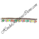 Velvet Multicolor Toran With Embroidery Work