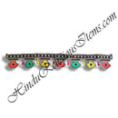 Velvet Multicolor Toran With Embroidery Work