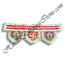 Velvet Multicolor Toran With Embroidery Work