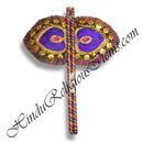 Premium Quality Resham Pankha With Resham Frill RP-188