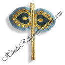 Premium Quality Resham Pankha With Resham Frill RP-188
