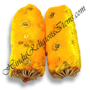 Round Velvet Takiya With Tikli Decoration