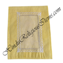 Chitraji Cotton Coloured Vastra With Net Lace