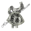 Chitraji Cotton Chova & Chandan Print Choli Ang Vastra With Net Lace