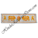 Cotton Kesar Chandan Mora Patta