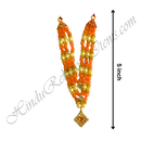 Premium Quality Three Layer Coloured Moti Mala With Nang(Diamond) Chokar Shape Choki