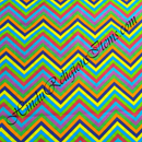 Slub Cotton W Shaped Leheriya Print Fabric/kapad(SCWSL)