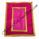 Chitraji Cotton Coloured Vastra with Double Border Golden Lace