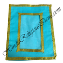 Chitraji Cotton Coloured Vastra with Double Border Golden Lace