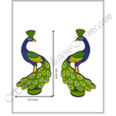 High-Quality MDF Peacock New Style Cut-Out