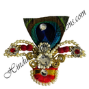 Paag With Morpankh Decorations