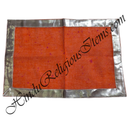 Cotton Vasanti /Chatna Pichwai With Silver lace