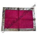 Cotton Vasanti /Chatna Pichwai With Silver lace