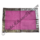 Cotton Vasanti /Chatna Pichwai With Silver lace