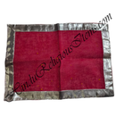 Cotton Vasanti /Chatna Pichwai With Silver lace