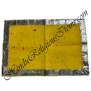 Cotton Vasanti /Chatna Pichwai With Silver lace