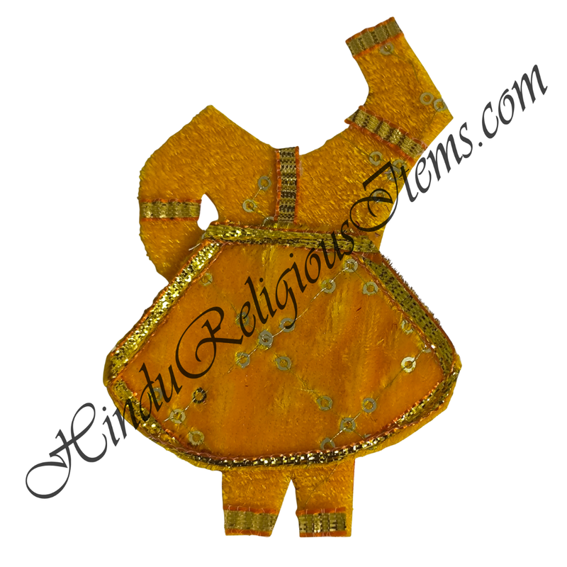 Chitraji Velvet With Tikli Work Chakdar Vastra With Golden Lace