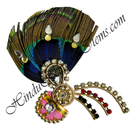 Paag With Morpankh Decorations