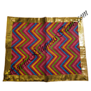 Cotton Lehriya Pichwai with Golden Lace [PCGL]