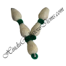 Colour Resham Kali Mala