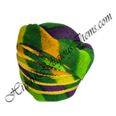 Cotton Multicolour Leheriya Lalan Paghdi