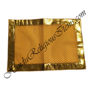 Cotton Lehriya Pichwai with Golden Lace [PCGL]