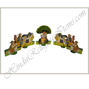 High-Quality MDF New Style Gaucharan Leela Cut Out Set
