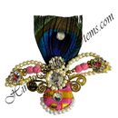 Paag With Morpankh Decorations