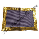 Cotton Lehriya Pichwai with Golden Lace [PCGL]