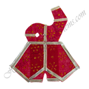 Chitraji Chakdar Basma Chappa Vastra With Silver Lace