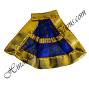 Chitraji Cotton Basma Chappa Taniya With Golden Lace