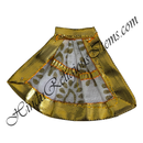 Chitraji Cotton Basma Chappa Taniya With Golden Lace