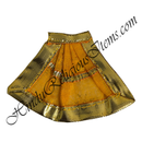 Chitraji Cotton Basma Chappa Taniya With Golden Lace