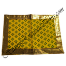 Cotton Chofuli Bandhani Design Pichwai with Golden Lace [PCCB]