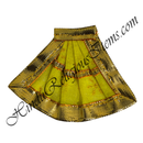 Chitraji Cotton Basma Chappa Taniya With Golden Lace