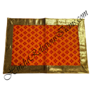 Cotton Chofuli Bandhani Design Pichwai with Golden Lace [PCCB]