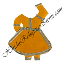 Chitraji Satin Chakdar Ang Vastra With Silver Lace