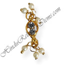 Golden Metal Nakhvesar With Nang And Moti Latkan 233