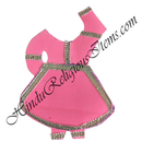 Chitraji Satin Chakdar Ang Vastra With Silver Lace