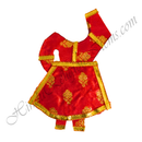 Chitraji Choli Gherdar Brocade Jhari Vastra With Golden Lace