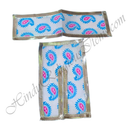 Lalan Cotton Mango Print Chira Vastra With Silver Lace