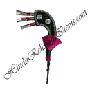 Premium Quality Jardoshi & Resham Katra With Silver Jhari