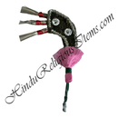 Premium Quality Jardoshi & Resham Katra With Silver Jhari