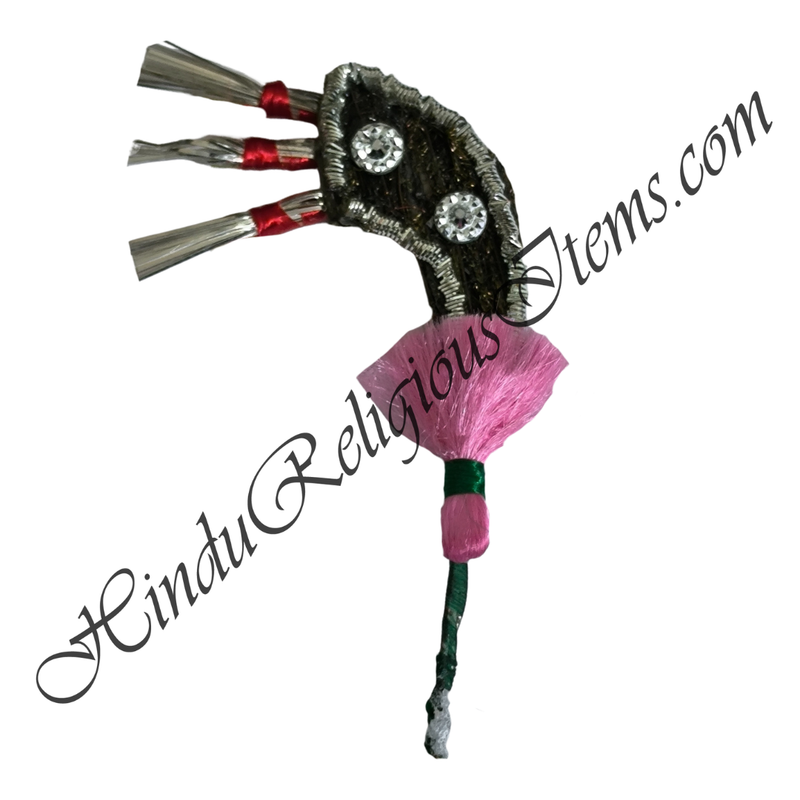 Premium Quality Jardoshi & Resham Katra With Silver Jhari