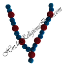 Colour Resham Kali Mala