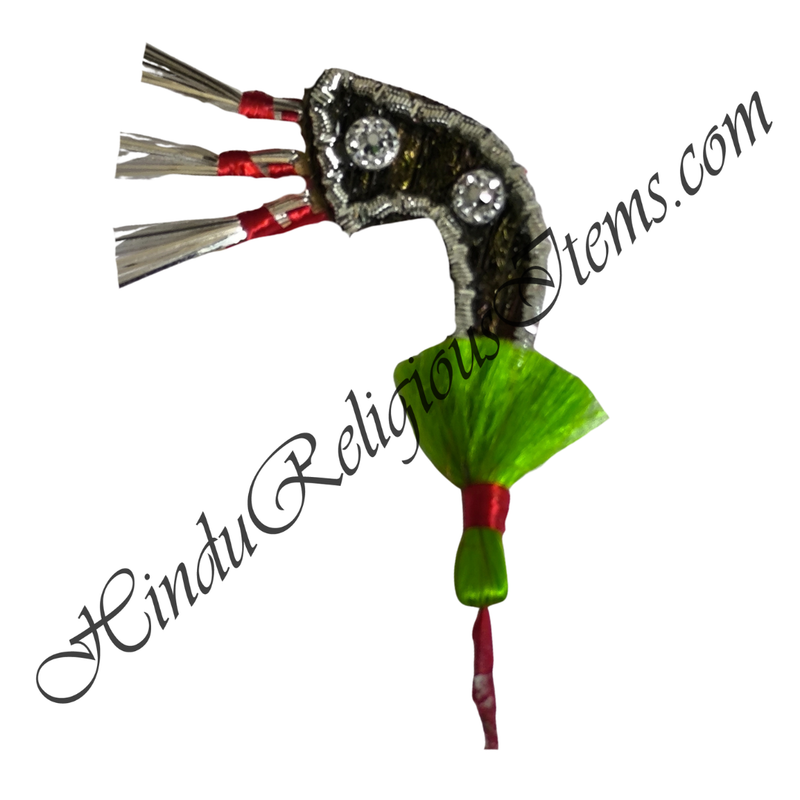 Premium Quality Jardoshi & Resham Katra With Silver Jhari