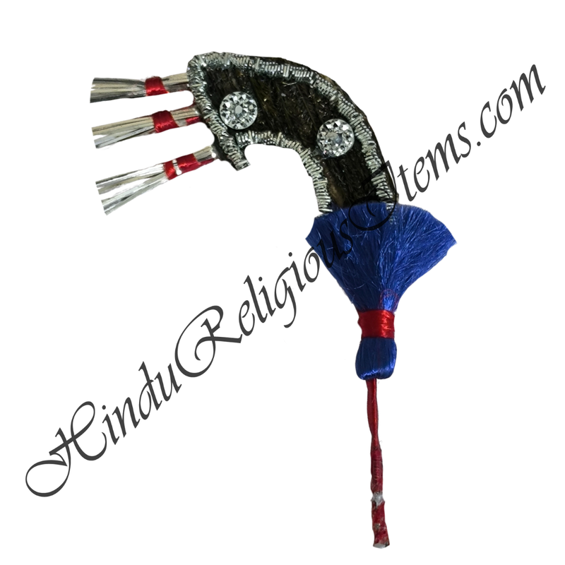 Premium Quality Jardoshi & Resham Katra With Silver Jhari