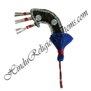 Premium Quality Jardoshi & Resham Katra With Silver Jhari