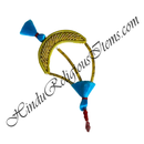 Premium Quality Golden Jhari Chand Katra With Resham